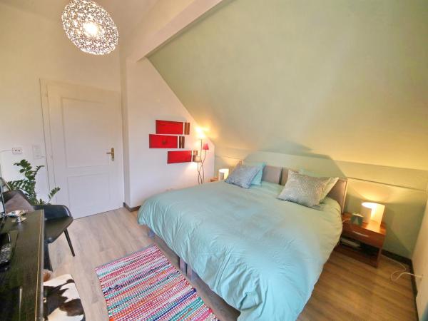 B&B Corseaux Beach & Riviera Beach : photo 2 de la chambre corseaux beach | chambre double ou lits jumeaux standard - vue partielle sur lac