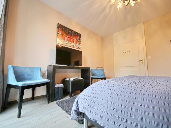 B&B Corseaux Beach & Riviera Beach : photo 7 de la chambre corseaux beach | chambre double supérieure avec terrasse-jardin - vue partielle sur lac