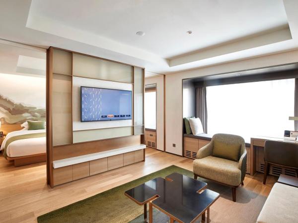 Grand Walkerhill Seoul : photo 2 de la chambre club suite twin with river view - lounge benefit