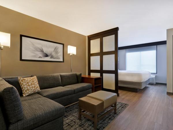 Hyatt Place San Antonio North Stone Oak : photo 3 de la chambre queen room with two queen beds, sofa bed and accessible tub