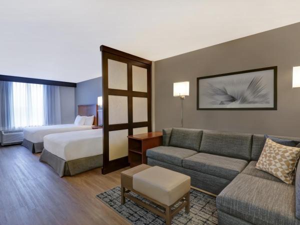 Hyatt Place San Antonio North Stone Oak : photo 8 de la chambre chambre avec 2 lits queen-size et canapé-lit - Étage supérieur