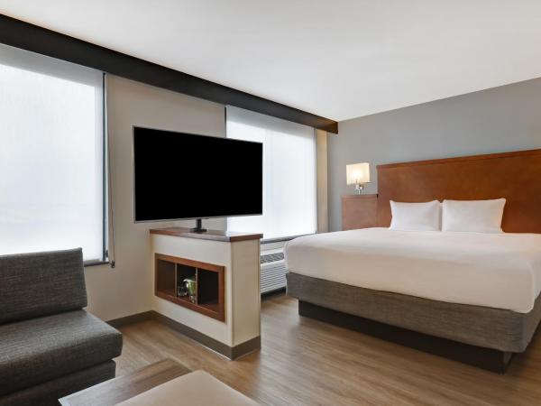 Hyatt Place San Antonio North Stone Oak : photo 10 de la chambre chambre lit king-size avec canapé-lit - Étage supérieur