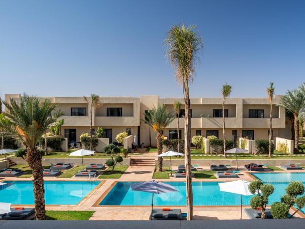 Sirayane Boutique Hotel & Spa Marrakech : photo 8 de la chambre suite avec terrasse privée - vue sur piscine