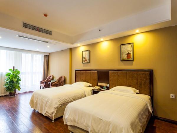 GreenTree Inn Chengdu high-tech Development West Zone Shidai Tian Street Express Hotel : photo 1 de la chambre chambre lits jumeaux affaires - citoyens chinois continentaux