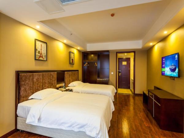 GreenTree Inn Chengdu high-tech Development West Zone Shidai Tian Street Express Hotel : photo 2 de la chambre chambre lits jumeaux affaires - citoyens chinois continentaux