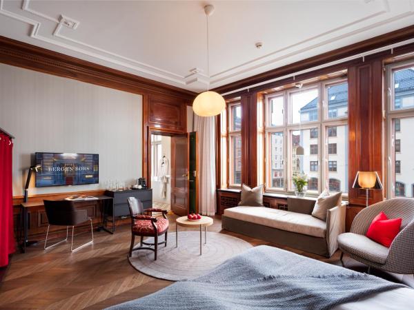 Bergen Børs Hotel : photo 5 de la chambre suite junior lit king-size - vue sur ville