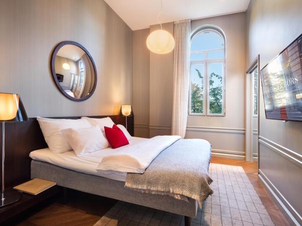 Bergen Børs Hotel : photo 3 de la chambre suite exécutive avec lit king-size et vue sur le port