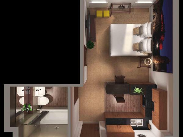 Stewart by Heeton Concept - Aparthotel Edinburgh : photo 3 de la chambre studio