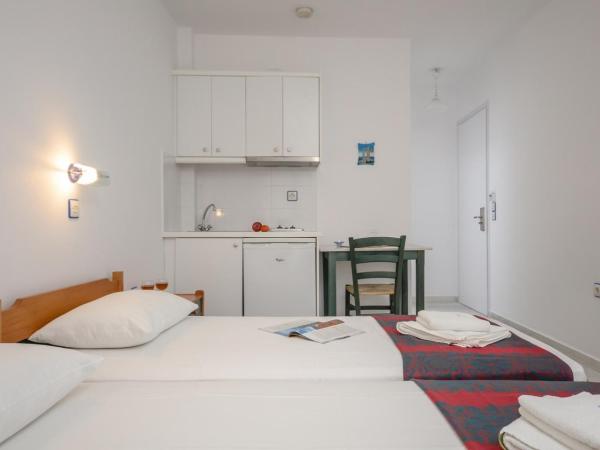 Nostos Studios at Saint George beach Naxos town : photo 6 de la chambre studio semi-sous-sol