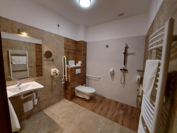 Vén Diófa De Lux Panzió : photo 5 de la chambre chambre lits jumeaux pour personnes à mobilité réduite