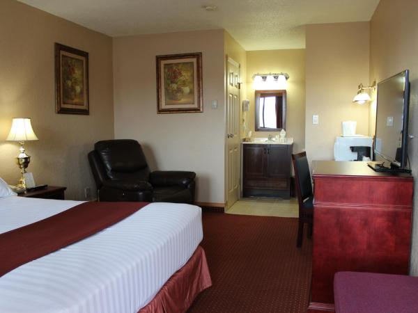 Howard Johnson by Wyndham Red Deer : photo 7 de la chambre chambre lit queen-size deluxe - non-fumeurs