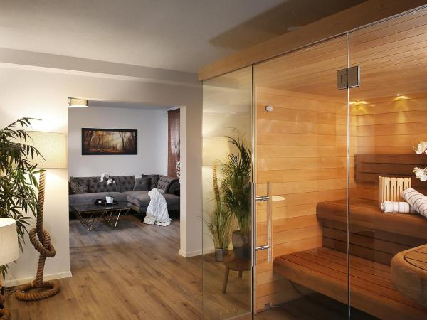 Private Spa LUX with Whirlpool and Sauna in Zurich : photo 1 de la chambre chambre double avec baignoire spa