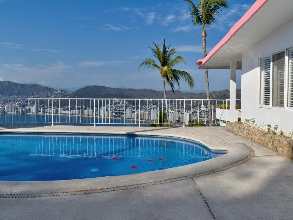 Las Brisas Acapulco : photo 7 de la chambre petite maison avec piscine privée et lit king-size