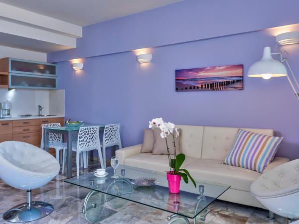 Ilios Beach Hotel Apartments ADULTS ONLY : photo 5 de la chambre studio supérieur - vue sur mer