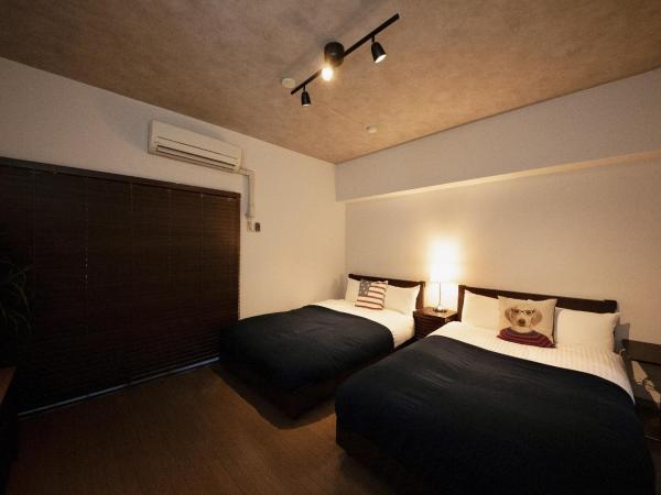 goom Hotel Nakasu : photo 5 de la chambre deluxe room (two small double beds) with kitchen - non-smoking - cleaning fee extra - no cleaning for consecutive night stays