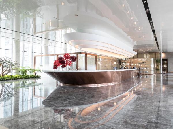 InterContinental Chongqing Raffles City, an IHG Hotel : photo 3 de la chambre chambre lit king-size classique avec vue sur la ville