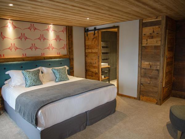 Chalet Cannelle : photo 4 de la chambre chambre double ou lits jumeaux deluxe - vue sur montagne