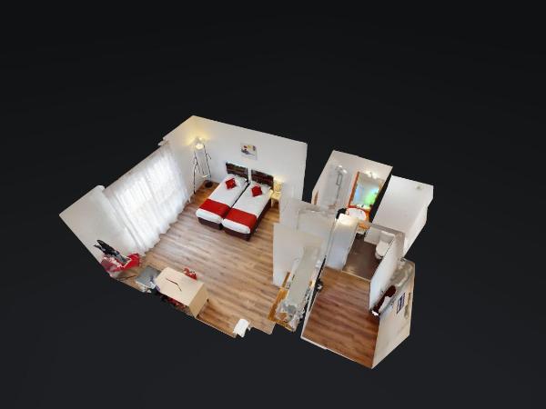 Alezan Hôtel & Résidence : photo 5 de la chambre chambre lits jumeaux