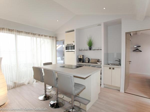 O Carré Croisette Cannes : photo 4 de la chambre appartement 2 chambres de luxe avec terrasse
