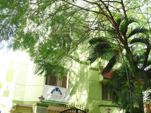 Swarna Sudarshan Service Apartment @ Adyar chennai : photo 5 de la chambre chambre double ou lits jumeaux