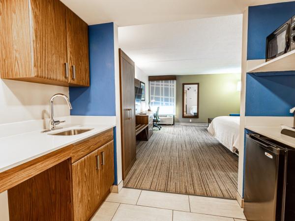 Holiday Inn Express Indianapolis South, an IHG Hotel : photo 5 de la chambre chambre lit king-size deluxe - accessible aux personnes à mobilité réduite