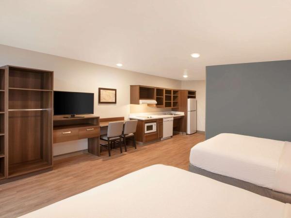 WoodSpring Suites Houston 288 South Medical Center : photo 1 de la chambre chambre avec 2 lits queen-size - accessible aux personnes à mobilité réduite - non-fumeurs