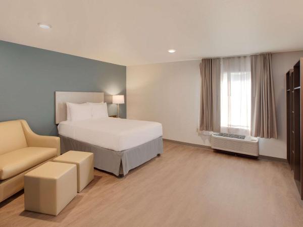 WoodSpring Suites Houston Northwest : photo 3 de la chambre chambre lit queen-size avec baignoire - accessible aux personnes à mobilité réduite - non-fumeurs