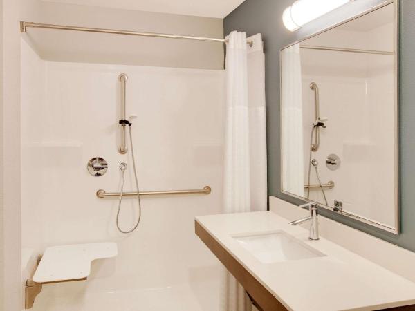 WoodSpring Suites Houston Northwest : photo 5 de la chambre chambre lit queen-size avec baignoire - accessible aux personnes à mobilité réduite - non-fumeurs