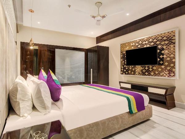 Treebo Premium Tahoora International : photo 5 de la chambre chambre double supérieure [assainie]