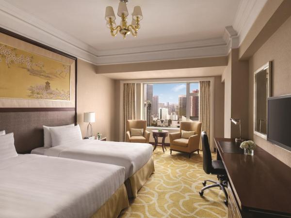 Shangri-La Wuhan,Close to The Mixc with three subway lines : photo 2 de la chambre chambre lits jumeaux club horizon avec avantages club
