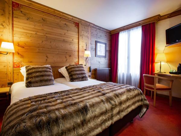 Hôtel Champs Fleuris Morzine : photo 1 de la chambre chambre double ou lits jumeaux standard