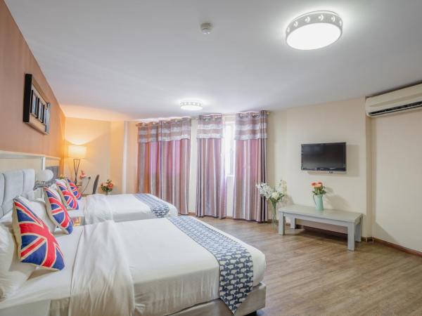 Euro Rich Hotel Melaka : photo 2 de la chambre hébergement familial quadruple deluxe