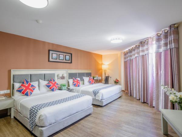 Euro Rich Hotel Melaka : photo 1 de la chambre hébergement familial quadruple deluxe