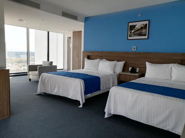 Wyndham Puebla Angelopolis : photo 1 de la chambre suite avec 2 lits queen-size - non-fumeurs
