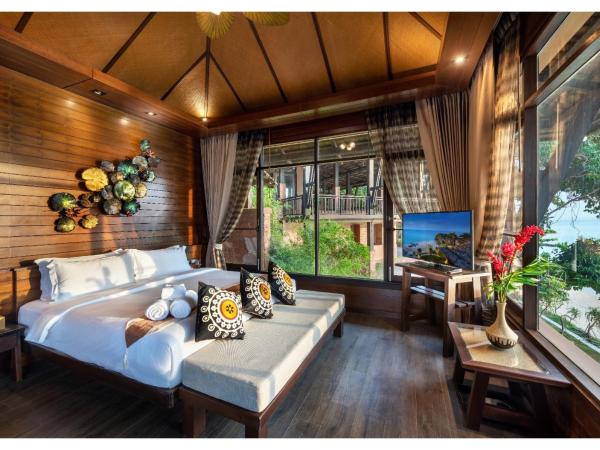 Nirvana Beach Resort, Koh Lanta SHA Extra Plus : photo 1 de la chambre villa 1 chambre avec piscine et jacuzzi - côté plage