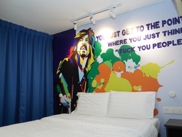 masroom Hotel Kuala Lumpur : photo 2 de la chambre chambre supérieure lit queen-size
