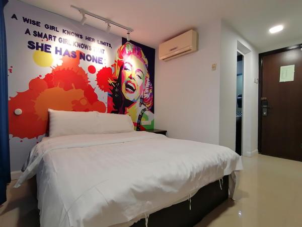 masroom Hotel Kuala Lumpur : photo 3 de la chambre chambre supérieure lit queen-size