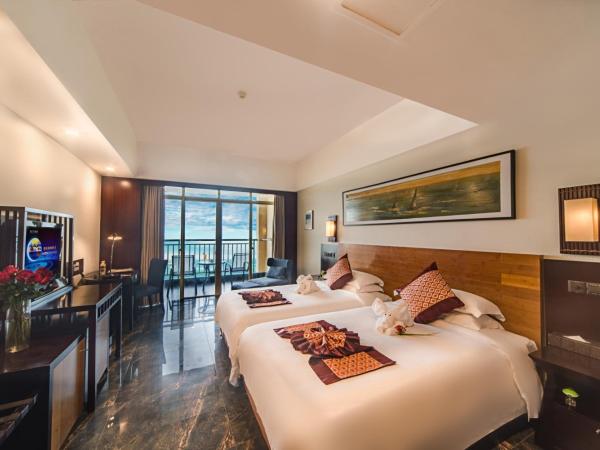 Shengyi Holiday Villa Hotel : photo 2 de la chambre chambre lits jumeaux premier romantique - vue sur mer