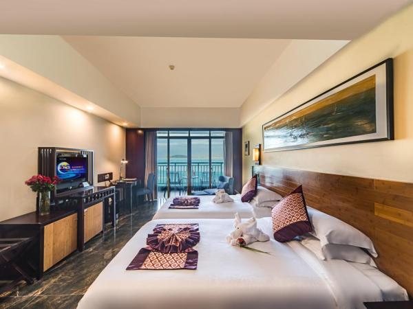 Shengyi Holiday Villa Hotel : photo 3 de la chambre chambre lits jumeaux premier romantique - vue sur mer