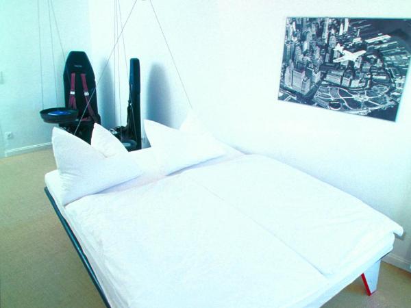 Arte Luise Kunsthotel : photo 3 de la chambre chambre double avec salle de bains commune