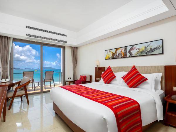 Sanya Seacube Holiday Hotel : photo 2 de la chambre deluxe king or twin room with terrace