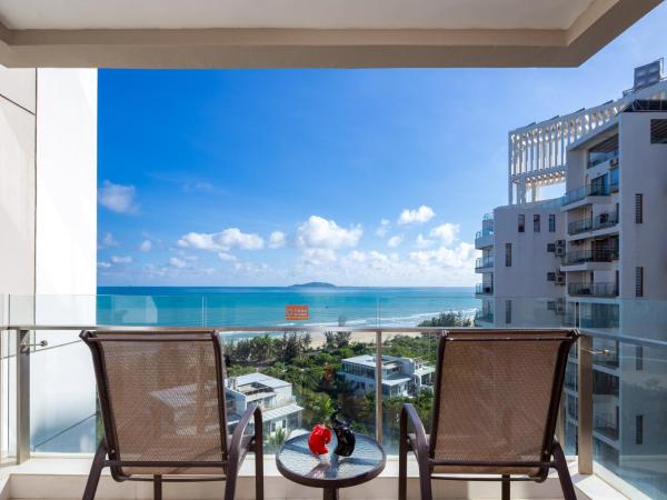 Sanya Seacube Holiday Hotel : photo 2 de la chambre chambre double ou lits jumeaux - vue sur mer
