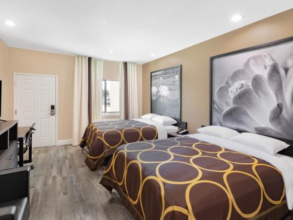 Super 8 by Wyndham Houston NW Beltway 8-West Rd : photo 3 de la chambre studio avec 2 lits queen-size - non-fumeurs