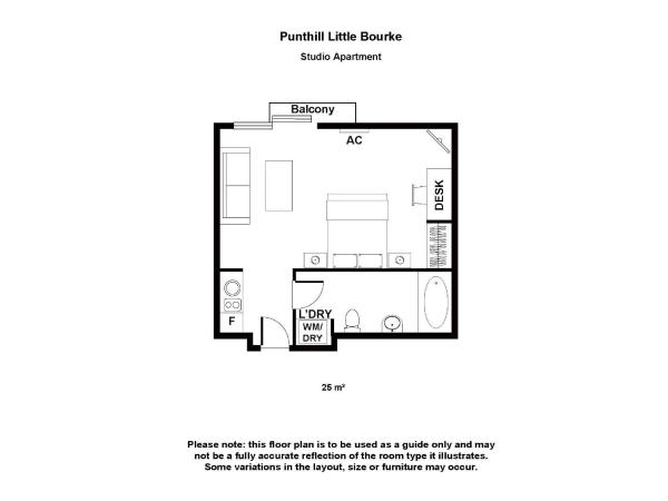 Punthill Apartment Hotel - Little Bourke : photo 6 de la chambre studio