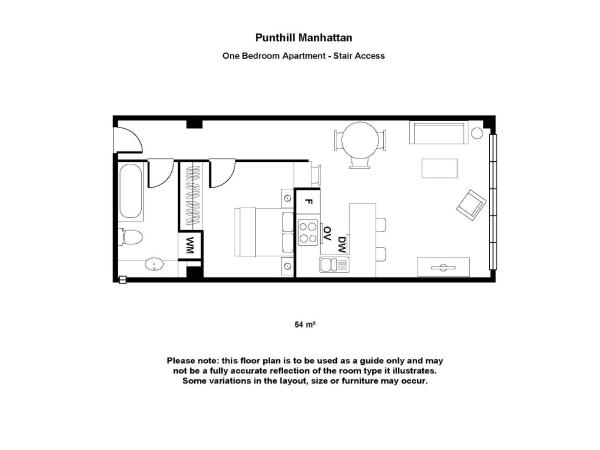 Punthill Apartment Hotel - Manhattan : photo 5 de la chambre one bedroom apartment - stair access