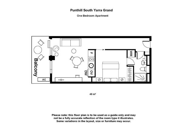 Punthill South Yarra Grand : photo 6 de la chambre appartement 1 chambre