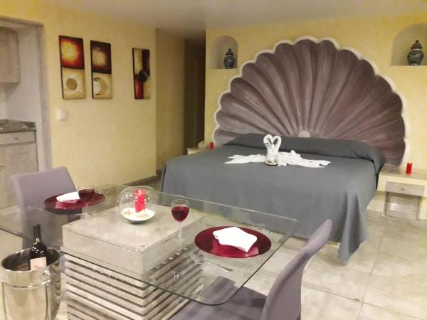 Hotel Las Torres Gemelas Acapulco : photo 4 de la chambre studio lit king-size