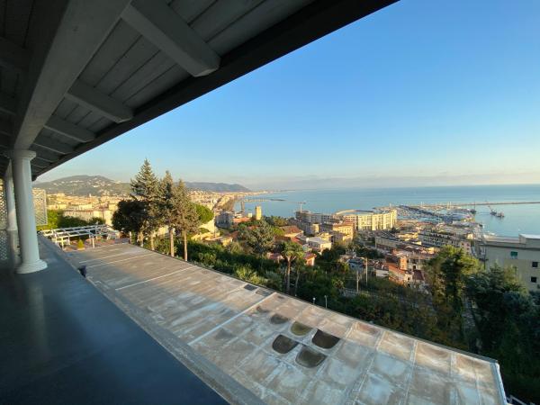 Hotel Villa Poseidon & Events : photo 10 de la chambre chambre double supérieure avec terrasse - vue sur mer 