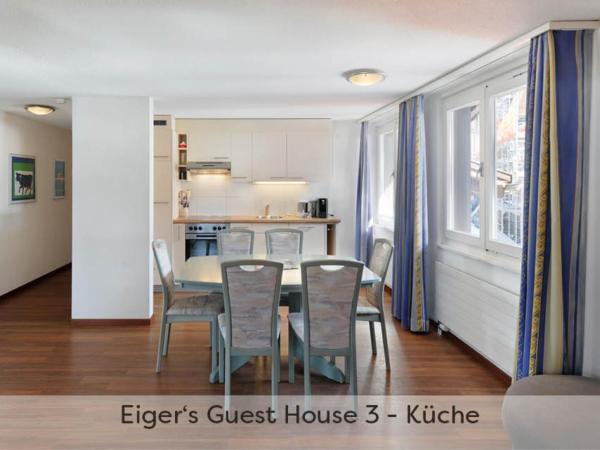 Aparthotel Eiger *** - Grindelwald : photo 3 de la chambre appartement 3 chambres - mansardé - chalet eiger