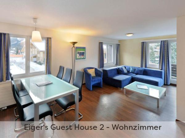 Aparthotel Eiger *** - Grindelwald : photo 1 de la chambre appartement 3 chambres
